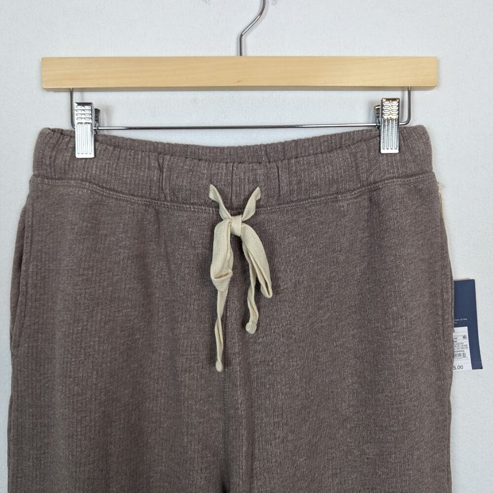 NWT Universal Thread Tan Ribbed Drawstring Ankle Pants - Picture 4 of 8